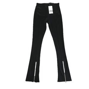 Zara Elegant Black Flare Pants